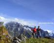 Mardi Himal Base Camp 4500m.  » Click to zoom ->